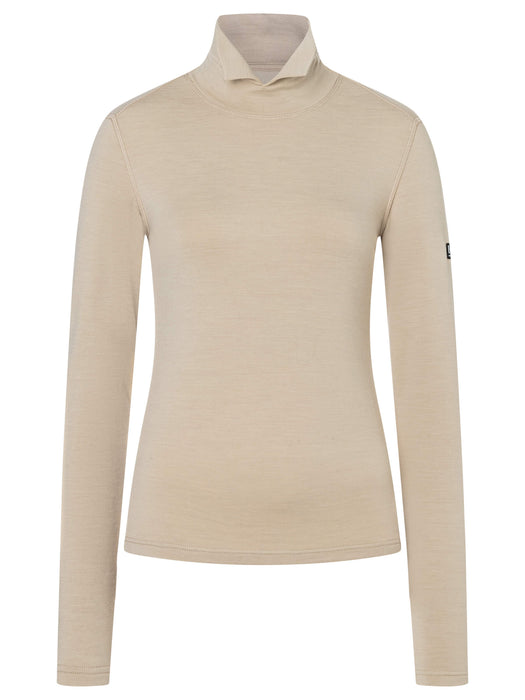 W SPLIT BRUSH TURTLENECK – edestä