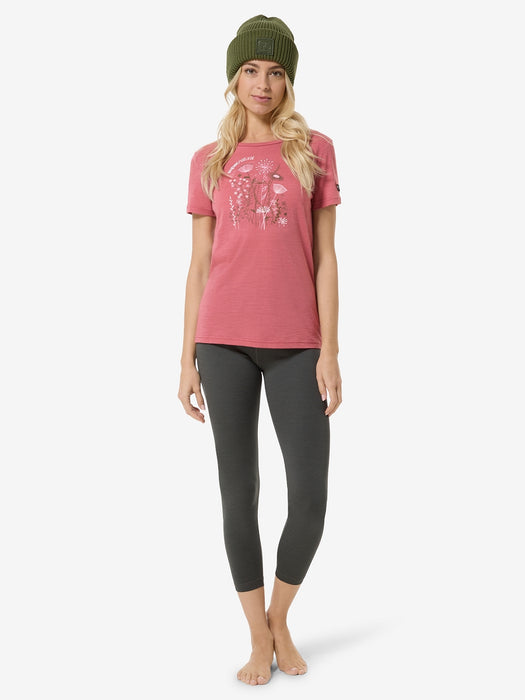 WOMEN'S ROCK FLOWERS T-SHIRT