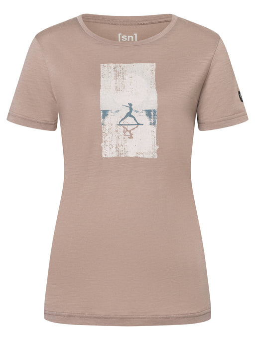 W SUN SALUTATION TEE – edestä