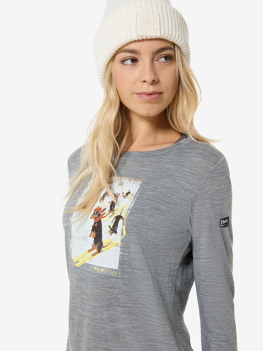 NAISTEN DACHSHUND PARTY PITKÄHIHAINEN PAITA