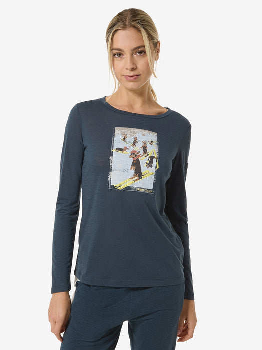 NAISTEN DACHSHUND PARTY PITKÄHIHAINEN PAITA