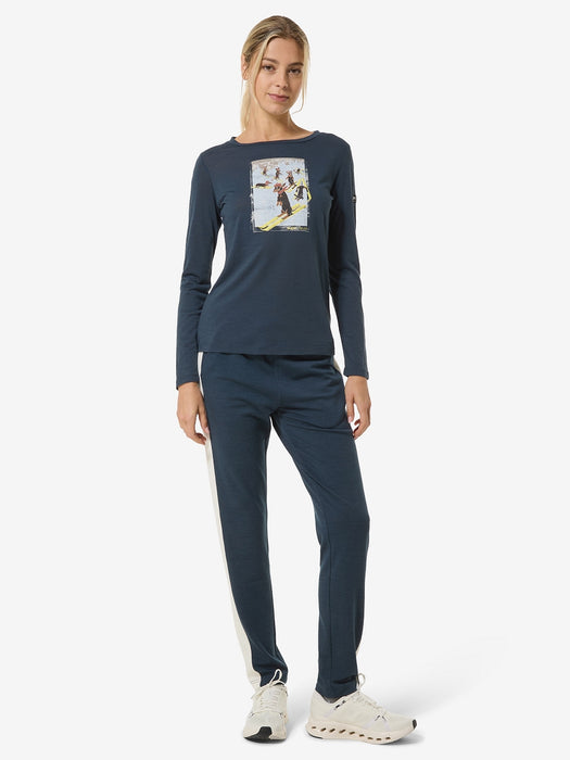 NAISTEN DACHSHUND PARTY PITKÄHIHAINEN PAITA