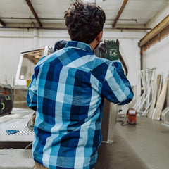 Grundéns Bankside Lined Shacket flanellipaita