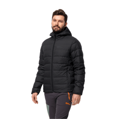 Jack Wolfskin Miesten Ather Down untuvatakki, black