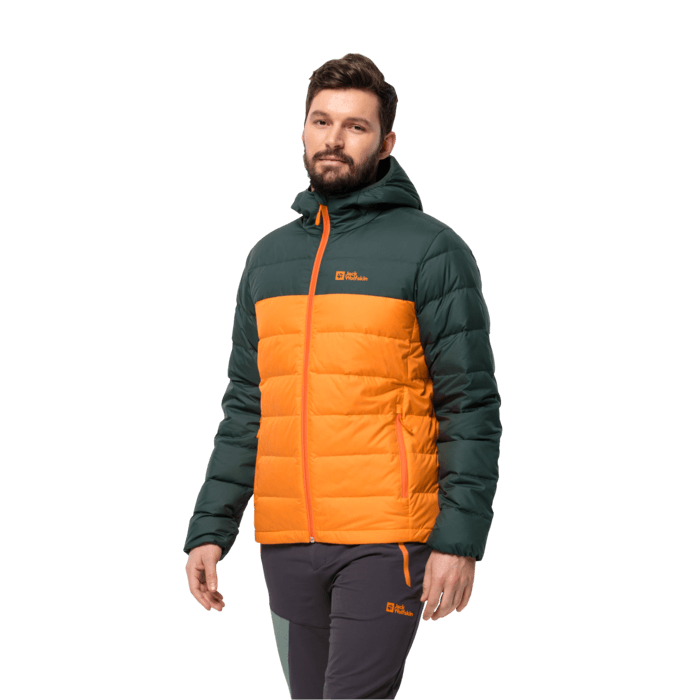 Jack Wolfskin Miesten Ather Down untuvatakki, dragon fire