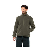 Jack Wolfskin Miesten Felslicht fleecetakki, island moss