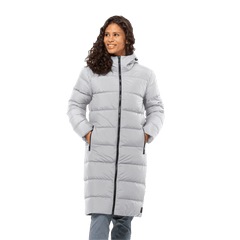 Jack Wolfskin Naisten Frozen Palace Coat untuvatakki, moonwalk