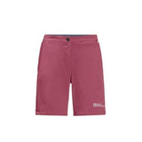 Jack Wolfskin Hilltop Trail Shorts W, sangria red