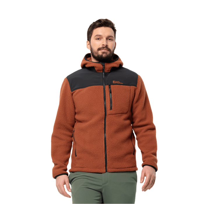 Jack Wolfskin Miesten Kammweg Pile fleecetakki, carmine