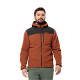 Jack Wolfskin Miesten Kammweg Pile fleecetakki, carmine