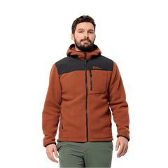Jack Wolfskin Miesten Kammweg Pile fleecetakki, carmine