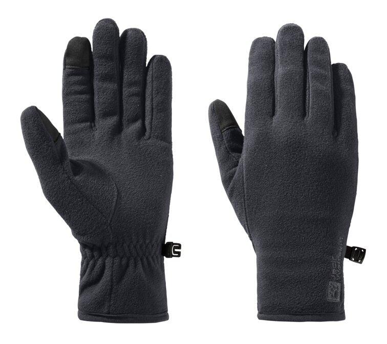 Jack Wolfskin Real Stuff fleecekäsine, black