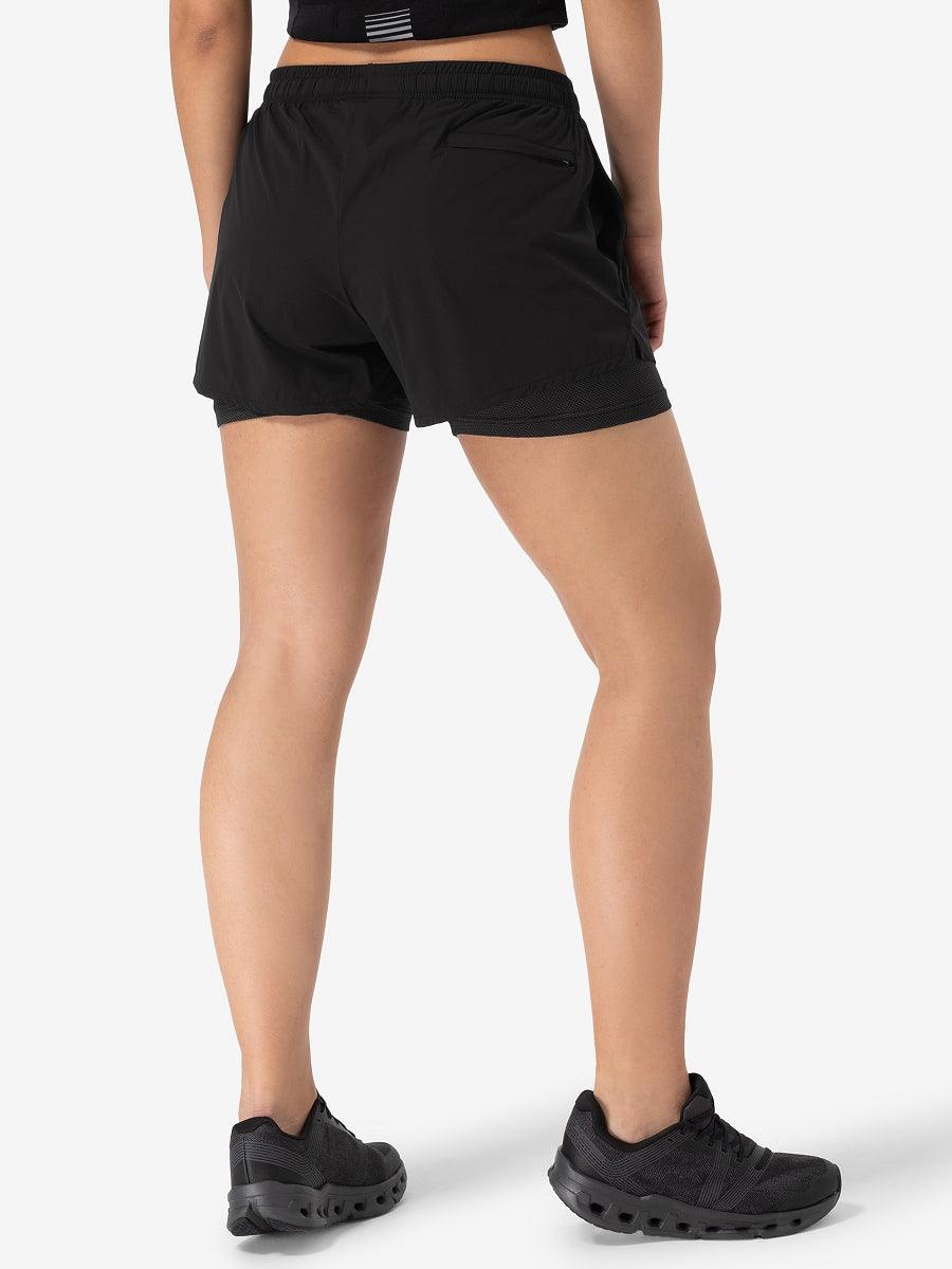 super.natural Double Layer naisten merinovillaiset shortsit