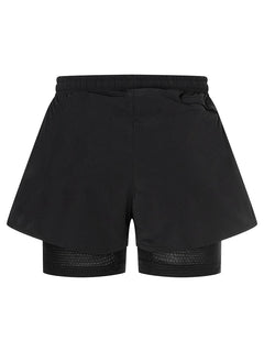 super.natural Double Layer naisten merinovillaiset shortsit