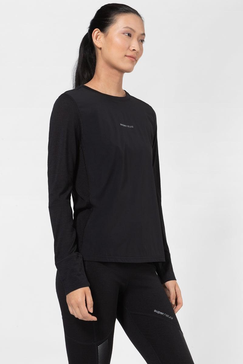 super.natural Windbreaker naisten merinopaita