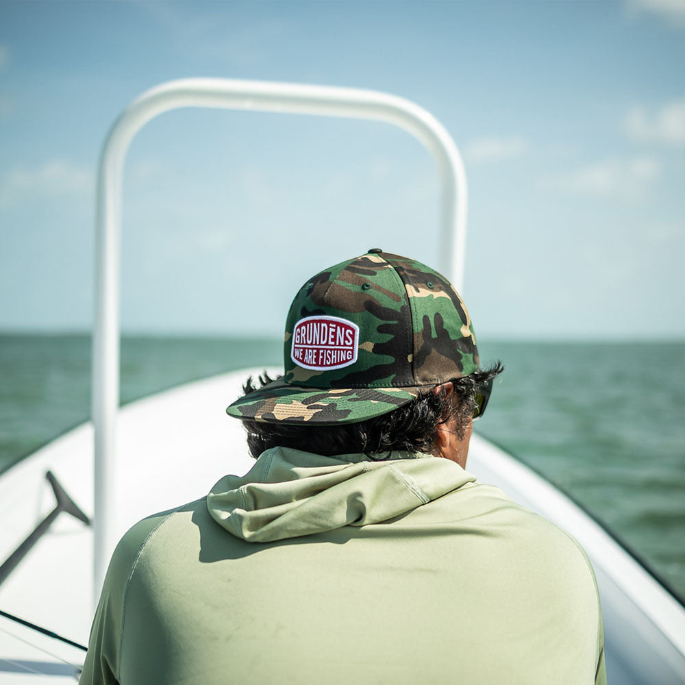 Grundéns We Are Fishing Camo Trucker