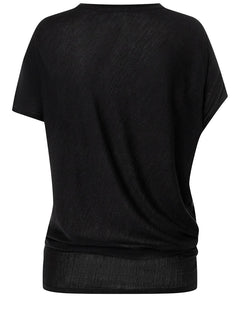 super.natural Yoga Loose naisten merinovillainen t-paita