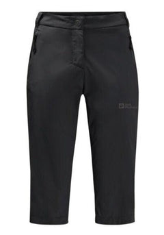 Jack Wolfskin Activate Light 3/4 Pants, black