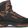 black/orange