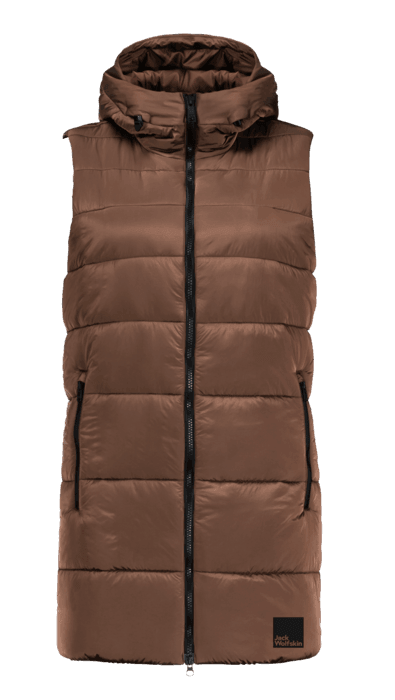 Jack Wolfskin Eisbach Vest W, hazelnut brown