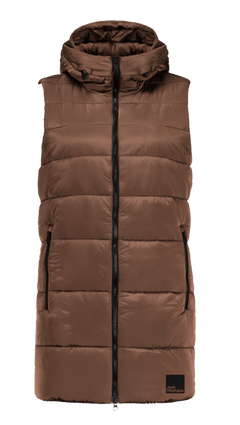 Jack Wolfskin Eisbach Vest W, hazelnut brown