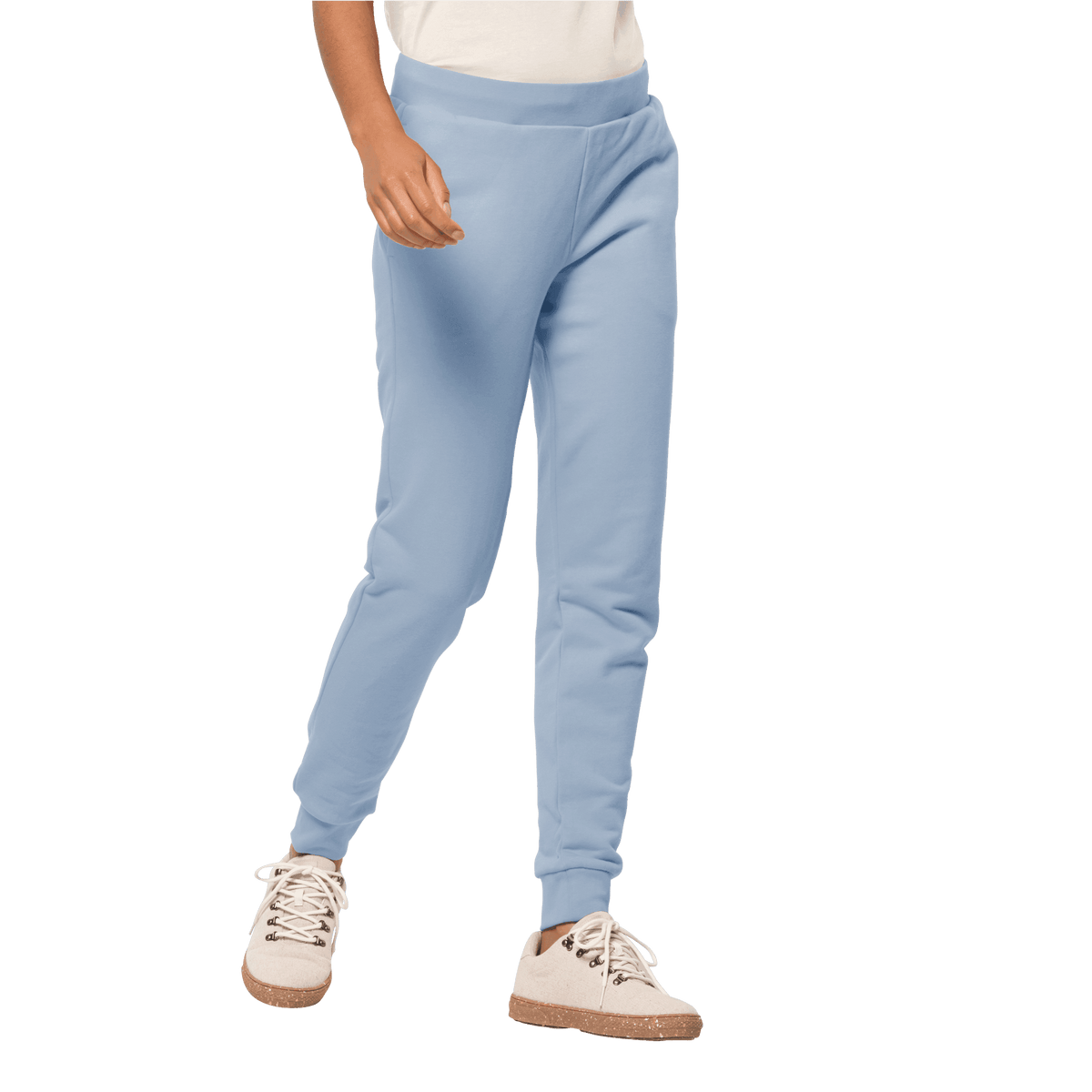 Jack Wolfskin Essential Sweat Pants W, blue fog