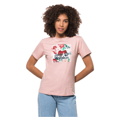 Jack Wolfskin Flower Logo Tee W