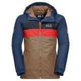 Jack Wolfskin Four Lakes Jacket Kids, walnut brown