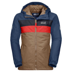 Jack Wolfskin Four Lakes Jacket Kids, walnut brown