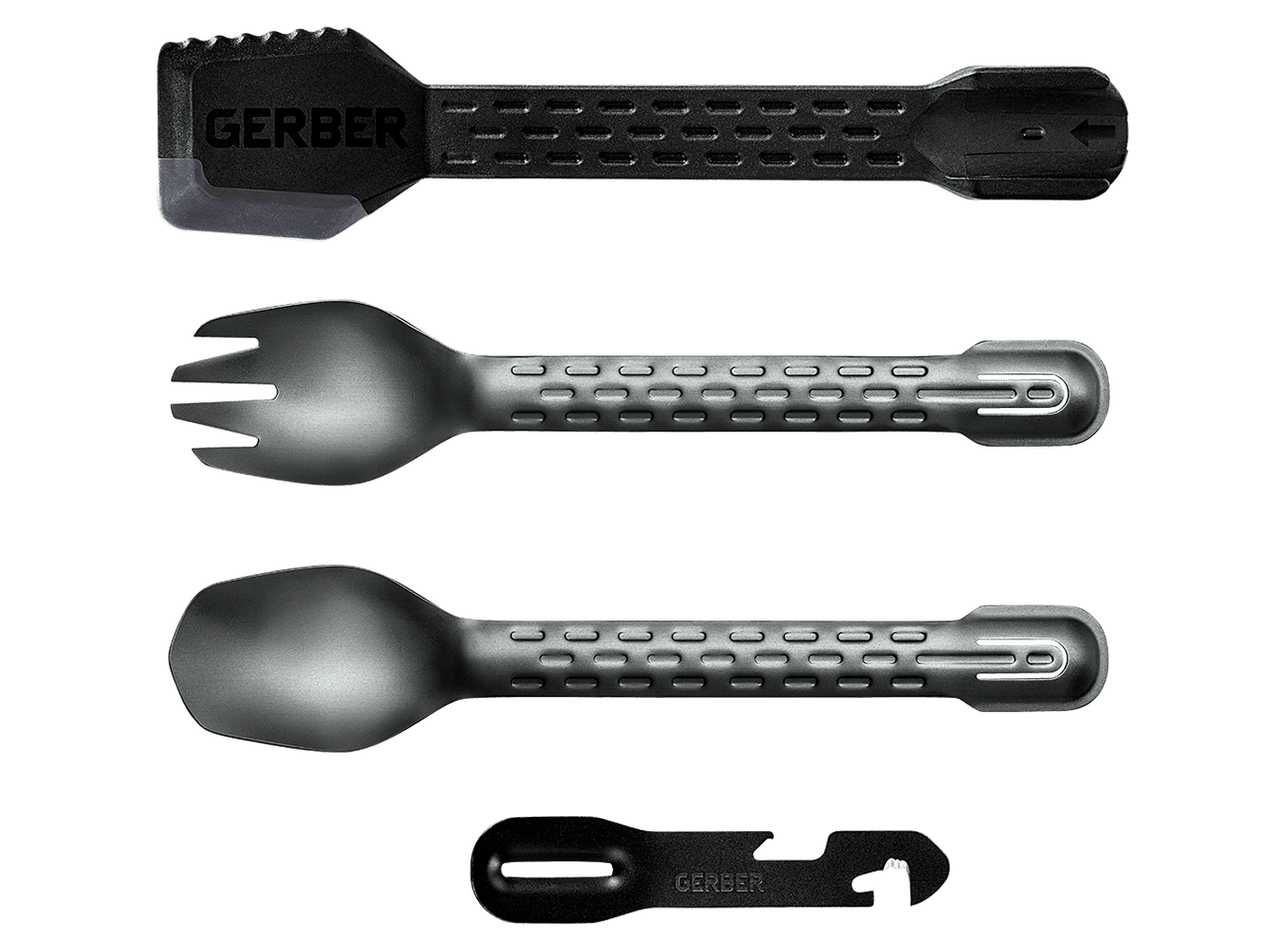 GERBER ComplEAT - Cook Eat Clean Tong, Onyx - bonge.fi