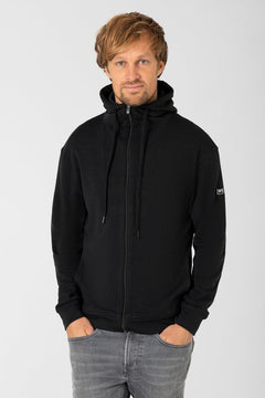 super.natural Everyday miesten merinovillainen huppari, Jet Black