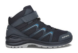 LOWA Maddox GTX Mid Junior, Steel Blue/Light Grey