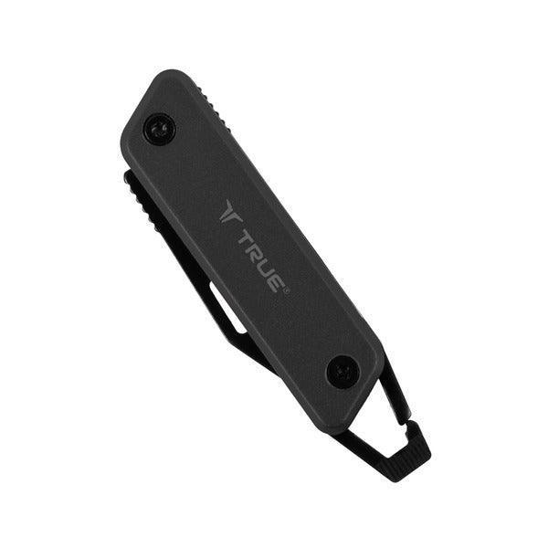 True Utility MODERN KEY CHAIN KNIFE - Grey (Hang Pack)