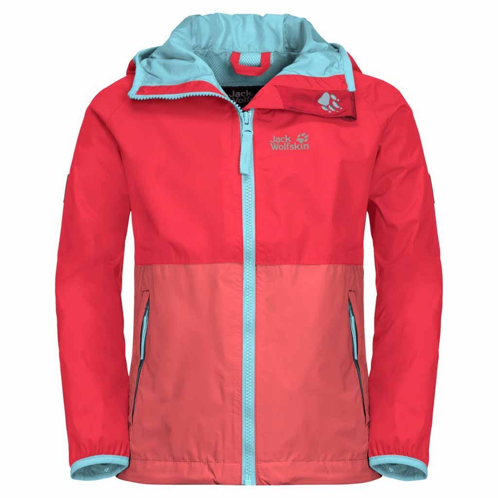 Jack Wolfskin Rainy Days Kids, tulip red