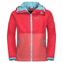Jack Wolfskin Rainy Days Kids, tulip red