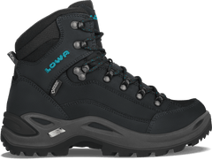 LOWA Renegade GTX Mid Ws, Asphalt/Turquoise