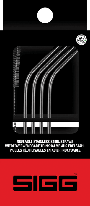 SIGG Stainless Steel Straw Set - bonge.fi