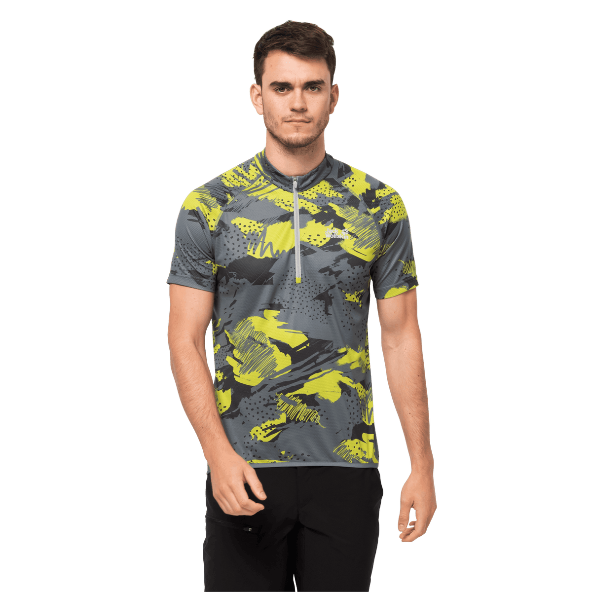 Jack Wolfskin Tourer Halfzip Print T M