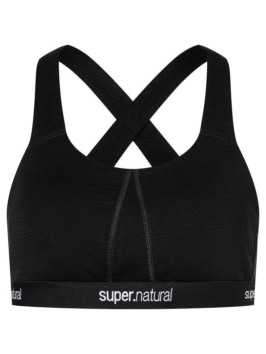 super.natural Feel Good naisten merinovillainen liivi, Jet Black