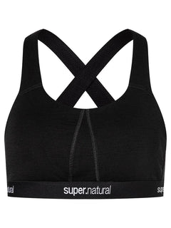 super.natural Feel Good naisten merinovillainen liivi, Jet Black